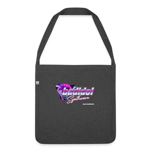 badidol Synthwave - Shoulder Bag made from recycled material