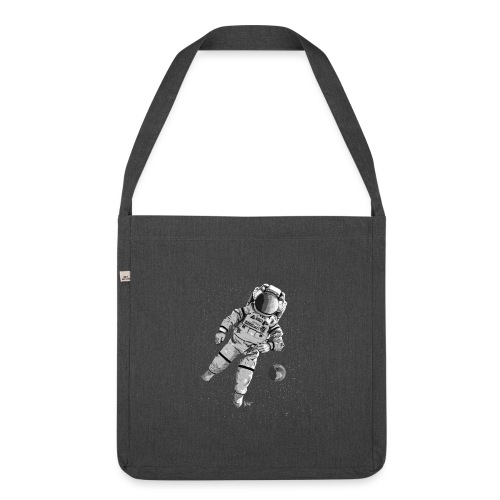 Bronko55 No.22 – Astronaut, Space - Schultertasche aus Recycling-Material