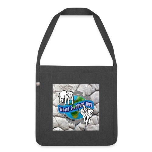 World Elephant Day 2020 - Schultertasche aus Recycling-Material