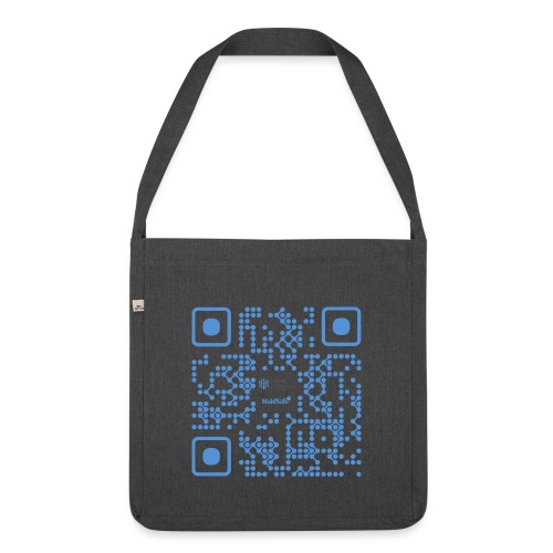 QR Maidsafe.net - Shoulder Bag made from recycled material