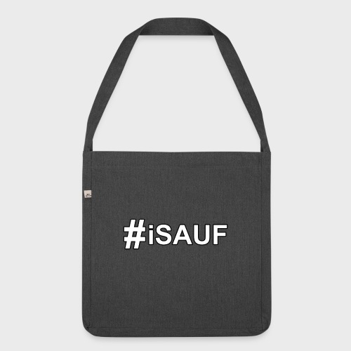 Hashtag iSauf - Schultertasche aus Recycling-Material