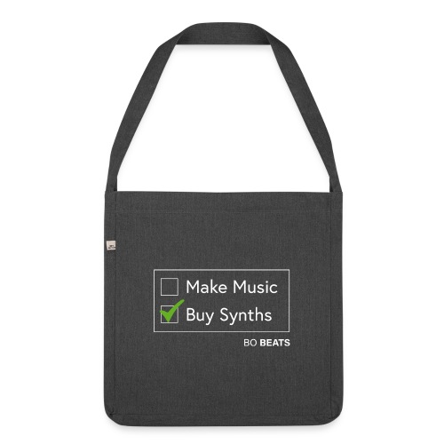 Buying Synths - Shoulder Bag made from recycled material