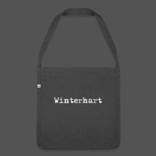 Winterhart - Schultertasche aus Recycling-Material