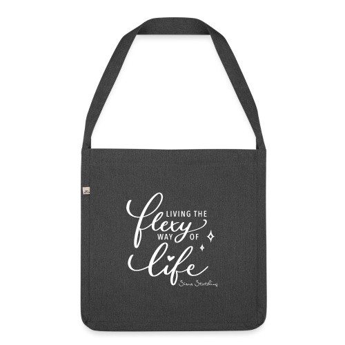 Living the flexy way of life - Schultertasche aus Recycling-Material