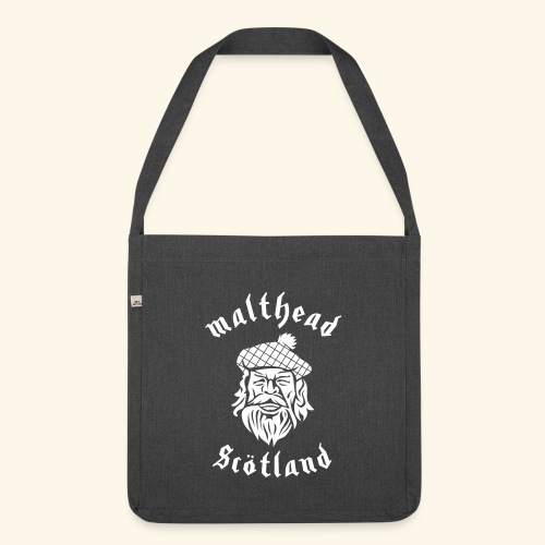 Whisky Malthead Scotland - Schultertasche aus Recycling-Material