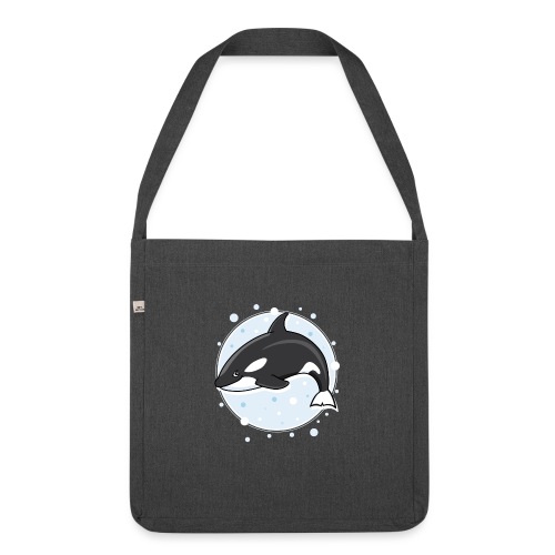 Orca - Schultertasche aus Recycling-Material