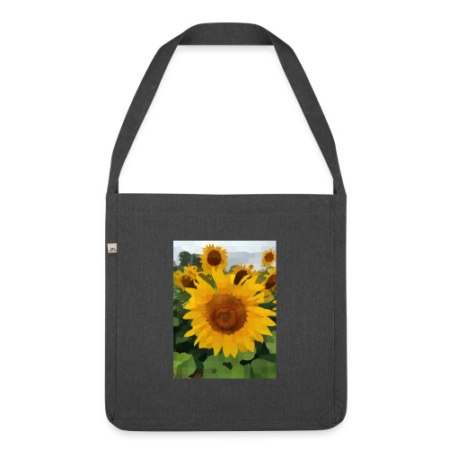 Sunflower - Shoulder Bag made from recycled material
