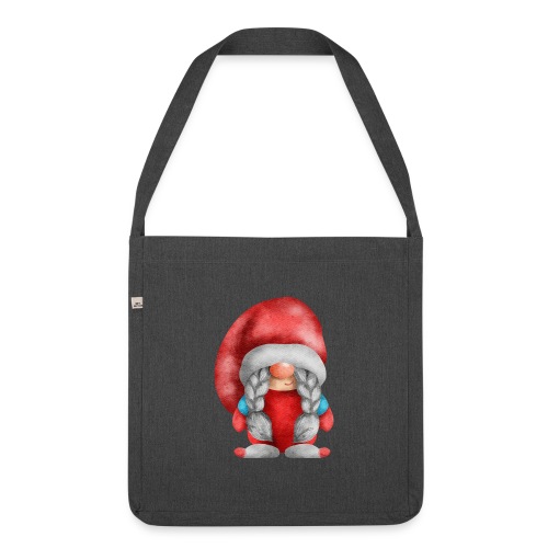 GNOME CHRISTMAS - Schultertasche aus Recycling-Material