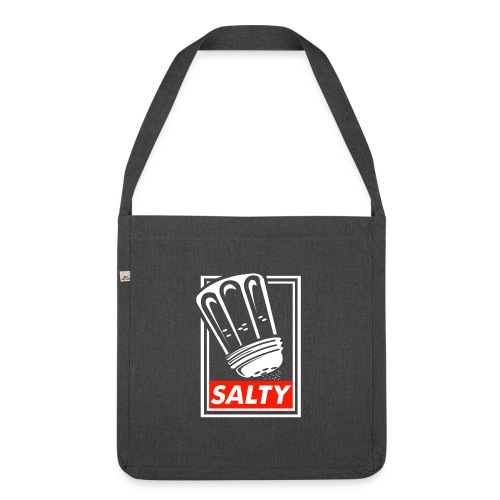 Salty white - Shoulder Bag made from recycled material