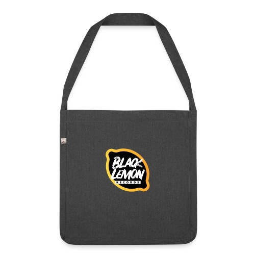 Black Lemon Logo - Schultertasche aus Recycling-Material