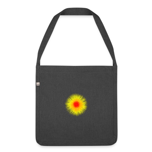 Sonne I - Schultertasche aus Recycling-Material