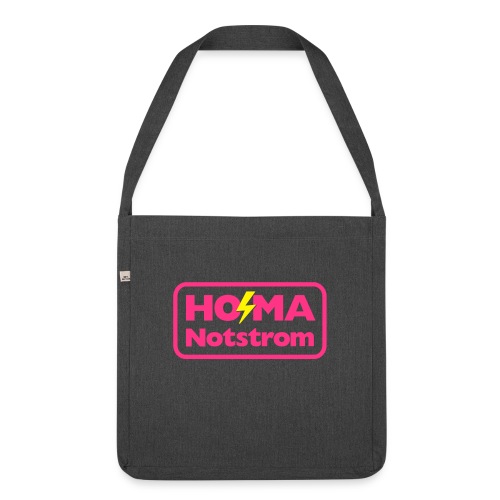 HO MA Shirt Logo - Schultertasche aus Recycling-Material