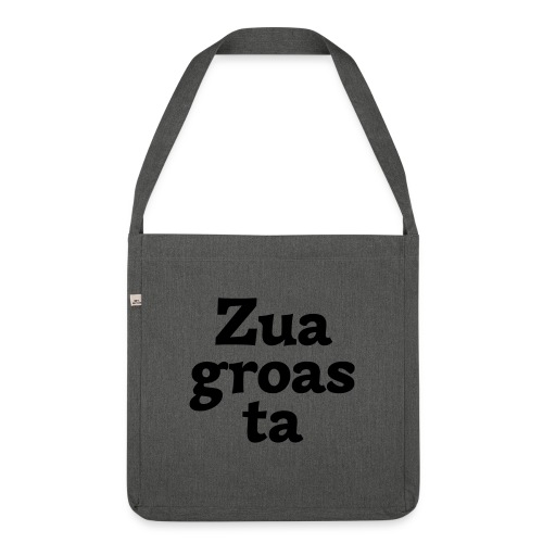 Zuagroasta - Schultertasche aus Recycling-Material
