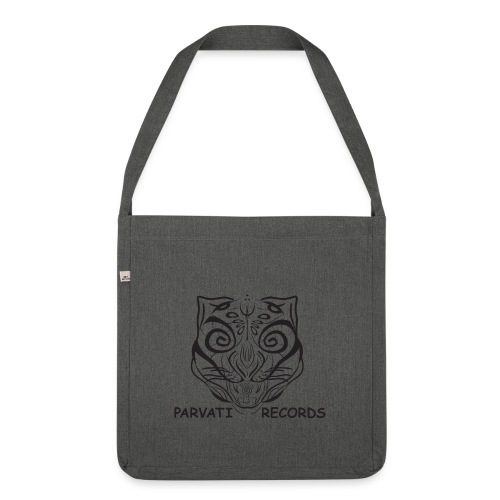 The Parvati Cat logo by Stringhedelic - Shoulder Bag made from recycled material