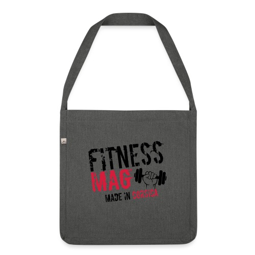 Fitness Mag made in corsica 100% Polyester - Sac bandoulière 100 % recyclé
