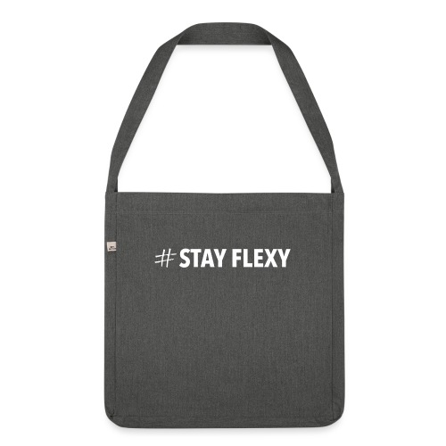 # STAY FLEXY - Schultertasche aus Recycling-Material