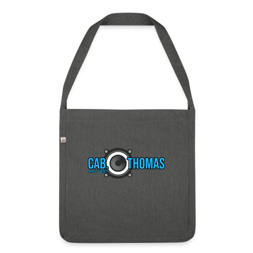 cab.thomas Logo New - Schultertasche aus Recycling-Material