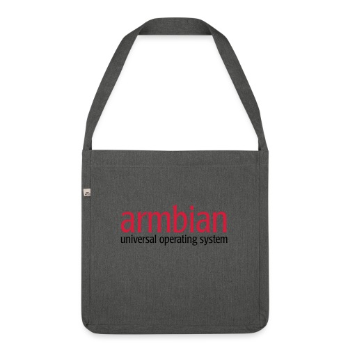 Small logo - Shoulder Bag made from recycled material