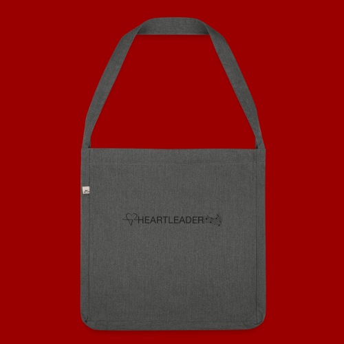 Heartleader Charity (schwarz/grau) - Schultertasche aus Recycling-Material
