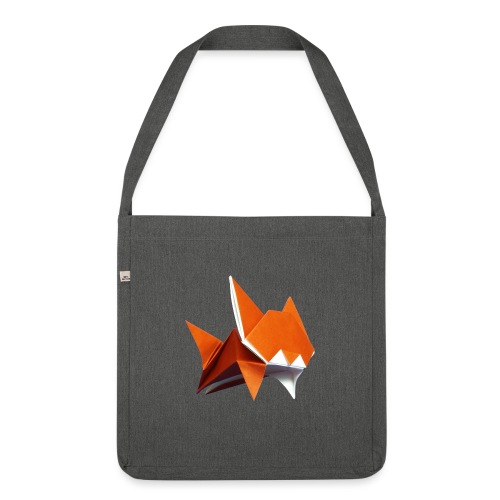 Jumping Cat Origami - Cat - Gato - Katze - Gatto - Shoulder Bag made from recycled material