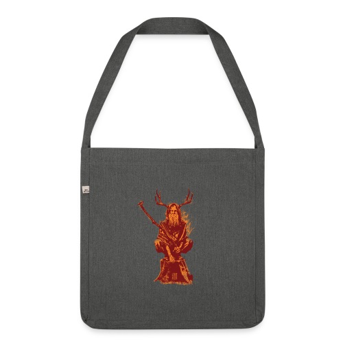 Leshy Red/Yellow - Shoulder Bag made from recycled material