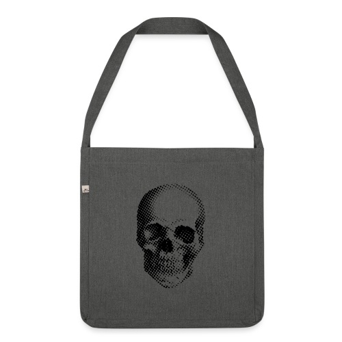 Skull & Bones No. 1 - schwarz/black - Schultertasche aus Recycling-Material