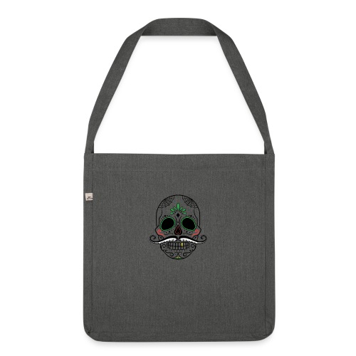 Skull, a Mexican Point - Fernando - Shoulder Bag made from recycled material