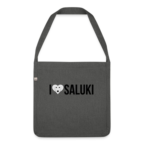 I Love Saluki - Borsa in materiale riciclato