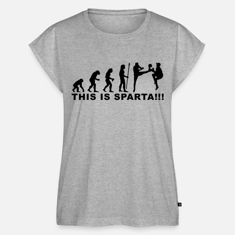 evolution_soccer2 - Women’s Premium Organic Top - heather grey