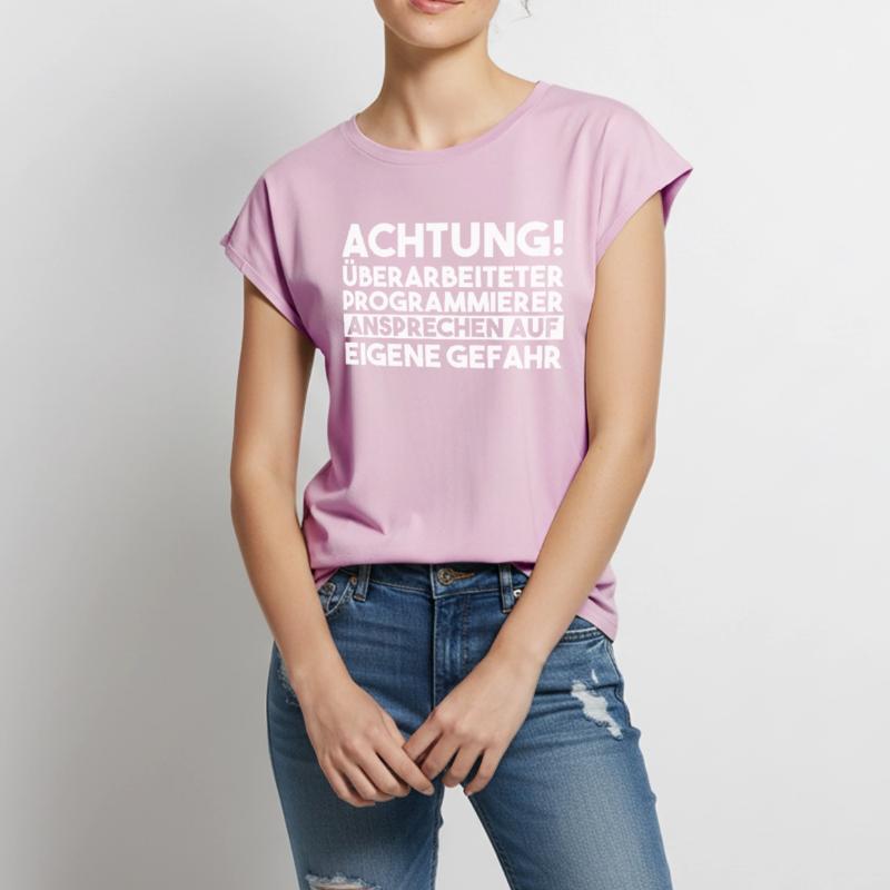 Programmieren Entwickler Coder Programmierer Frauen Premium Bio Top
