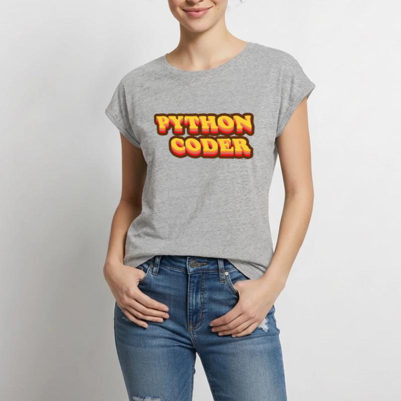 Vintage seventies Python programmer Women’s Premium Organic Top