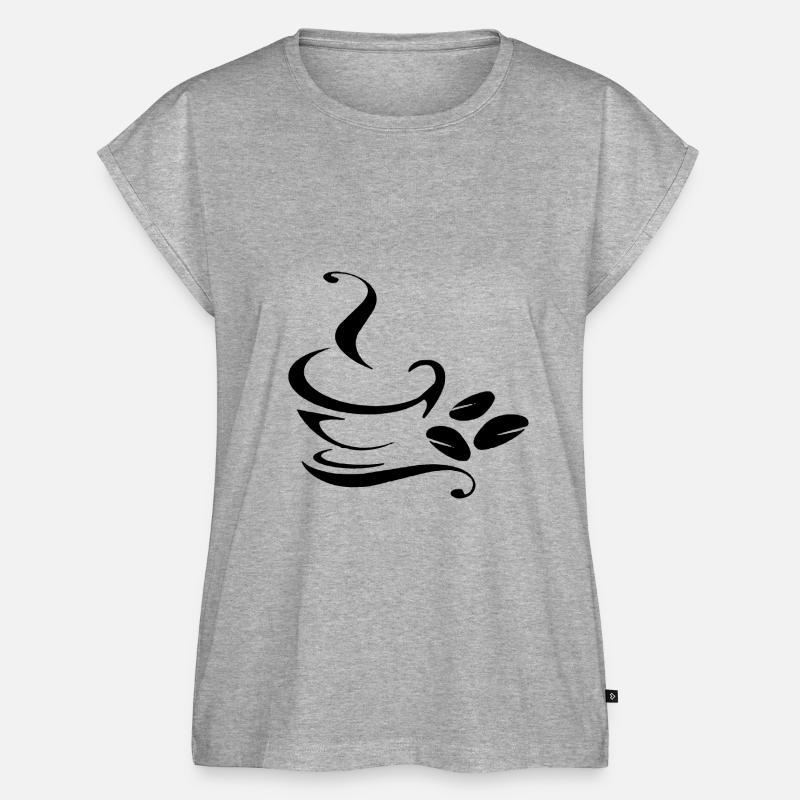 java mug - Women’s Premium Organic Top - heather grey