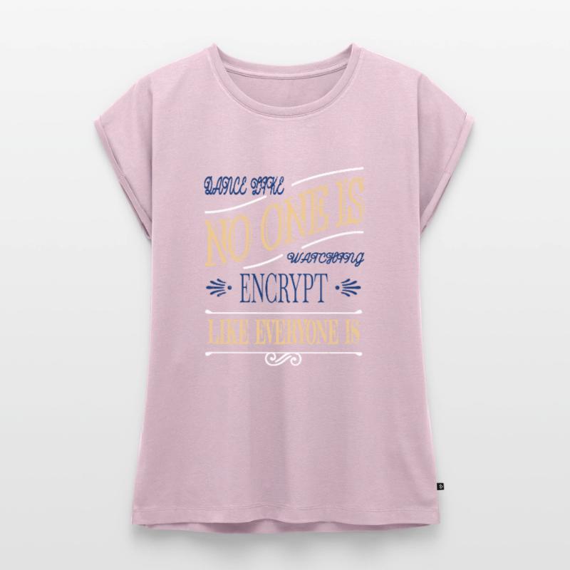 coding bday computer hacking code anonymous mask Frauen Premium Bio Top