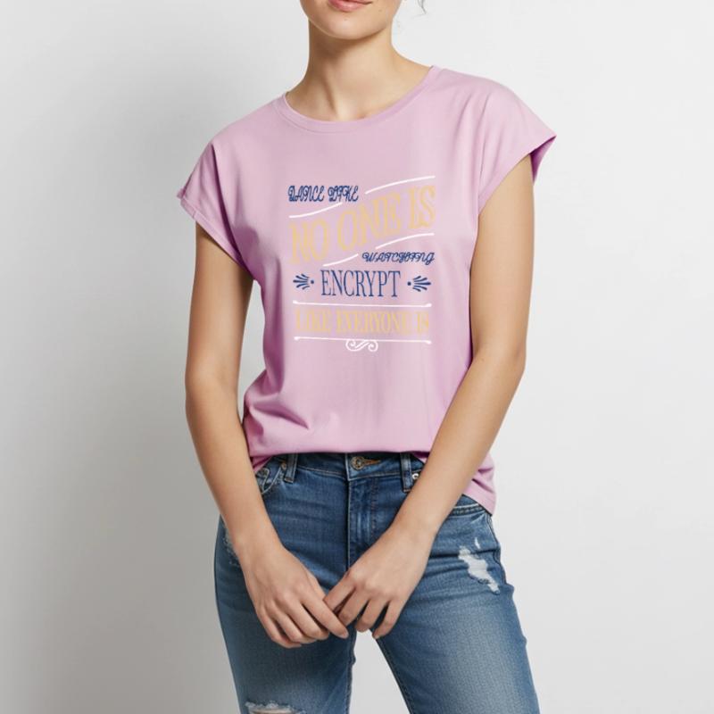 coding bday computer hacking code anonymous mask Frauen Premium Bio Top