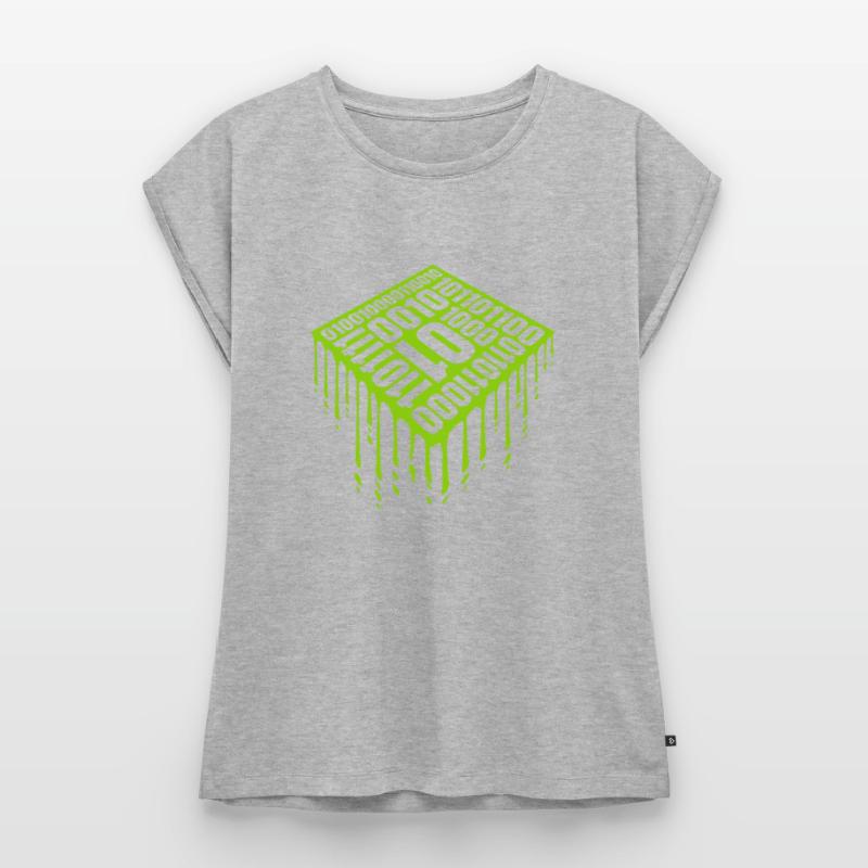 Binary Code Program Language Women’s Premium Organic Top