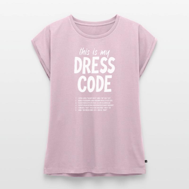 Funny Programmer Coder My Dress Code Frauen Premium Bio Top