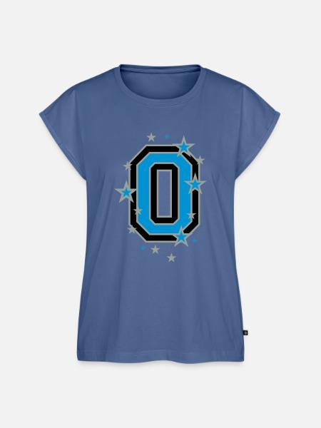Nummer Eins 1 - Frauen Premium Bio Top - Taubenblau