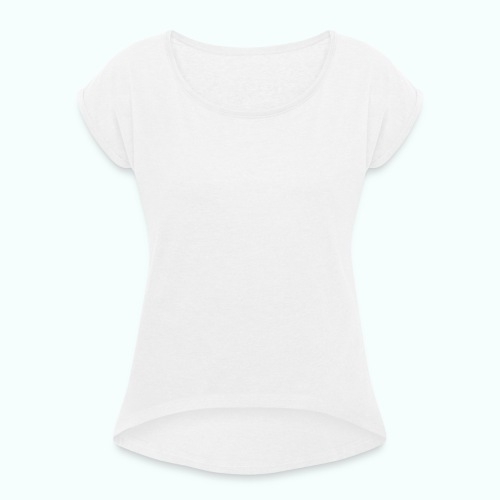 kein bock auf hass - Frauen T-Shirt mit gerollten Ärmeln