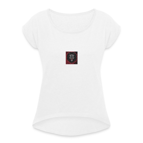 Tee - Women's T-Shirt with rolled up sleeves