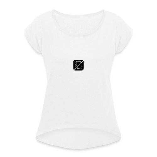 Gym squad t-shirt - Women's T-Shirt with rolled up sleeves