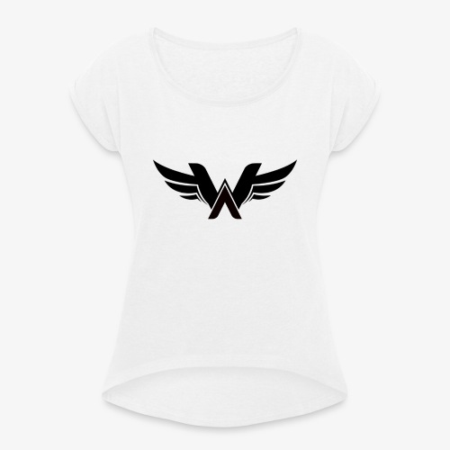 T-Shirt Logo Wellium - T-shirt à manches retroussées Femme