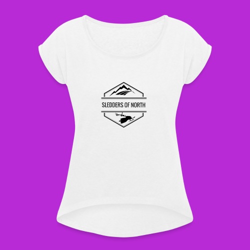 Beer Mug - Women's T-Shirt with rolled up sleeves