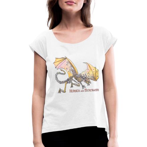 Bonedragon - Frauen T-Shirt mit gerollten Ärmeln
