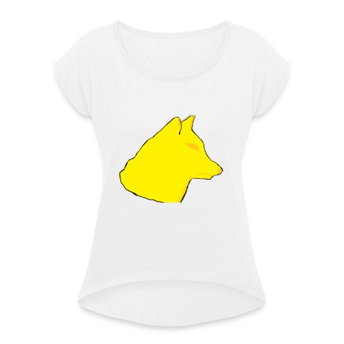 wolfes - Dame T-shirt med rulleærmer