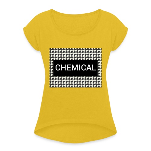 CHEMICAL - Maglietta da donna con risvolti