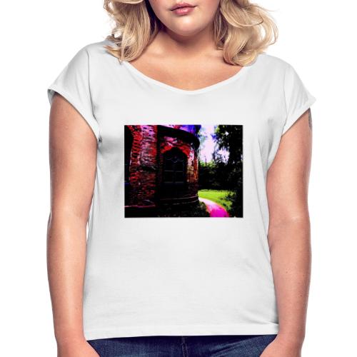 POP - Women's T-Shirt with rolled up sleeves