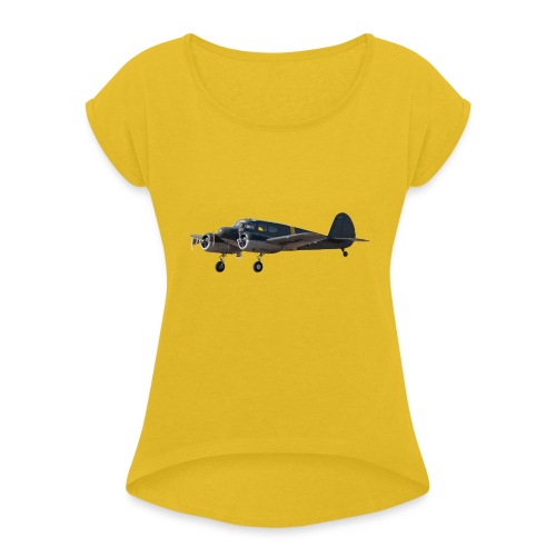UC-78 Bobcat - Frauen T-Shirt mit gerollten Ärmeln