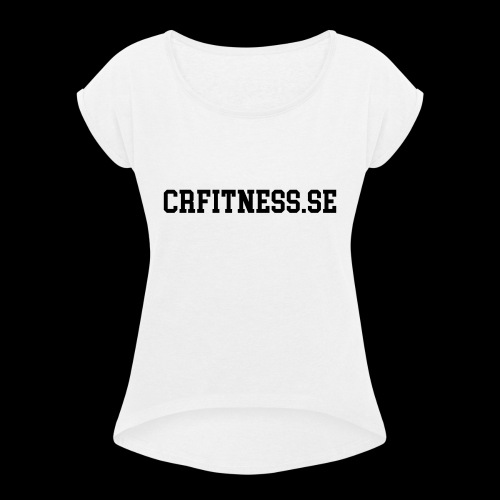 CRfitness Web - T-shirt med upprullade ärmar dam