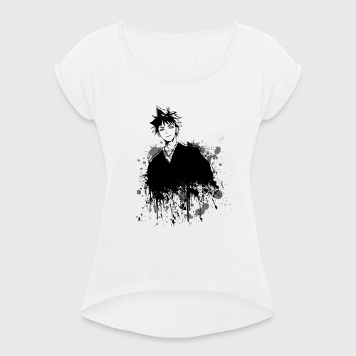 Ink Samourai - T-shirt à manches retroussées Femme