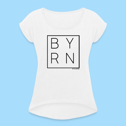 BAYERN - Frauen T-Shirt mit gerollten Ärmeln